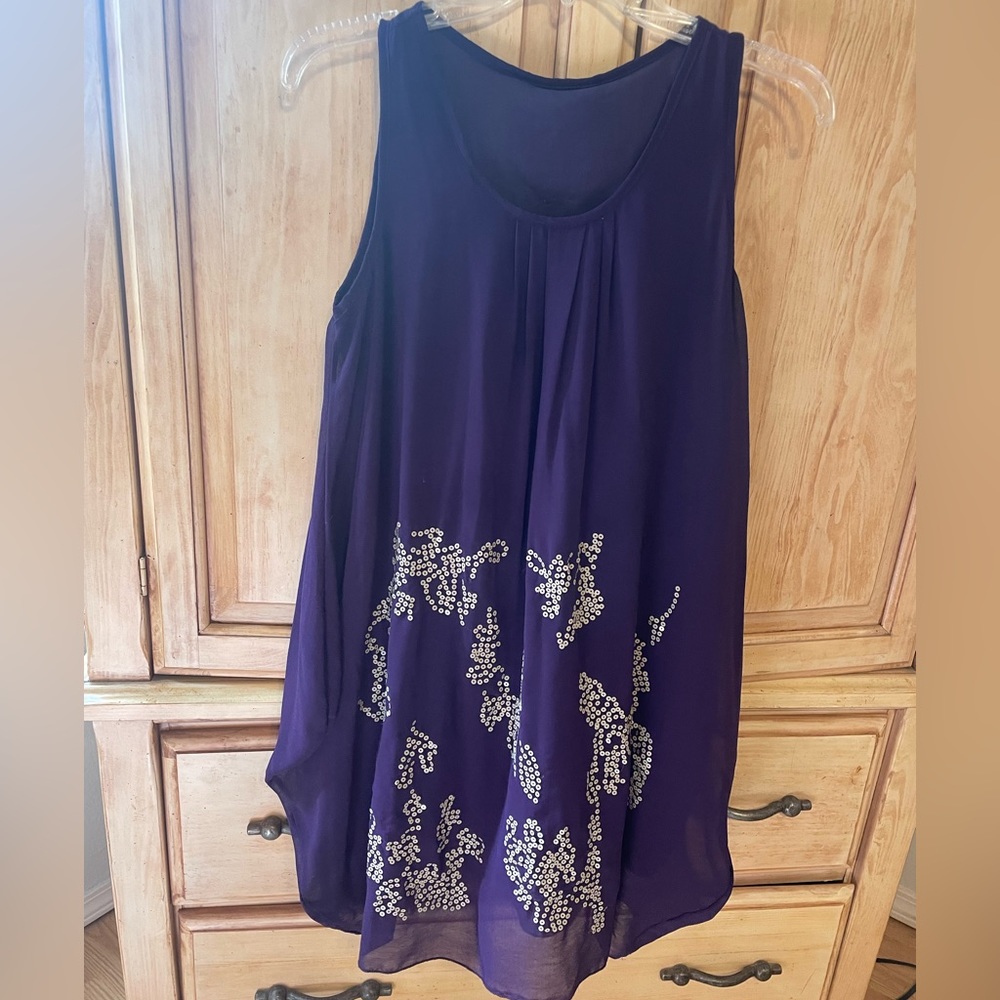 Purple dress